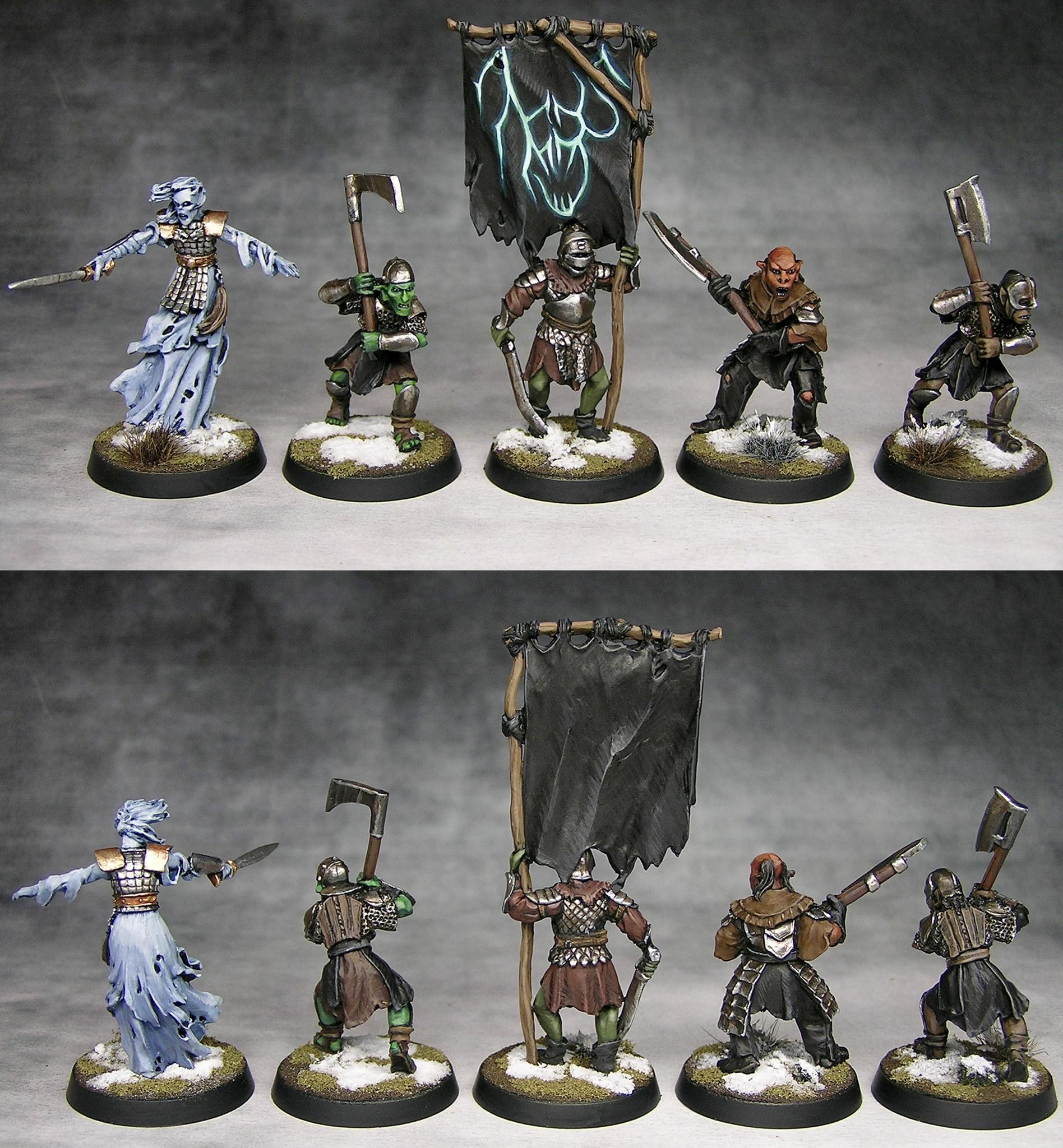 Classic metal orcs for Middle Earth Strategy Battle Game
