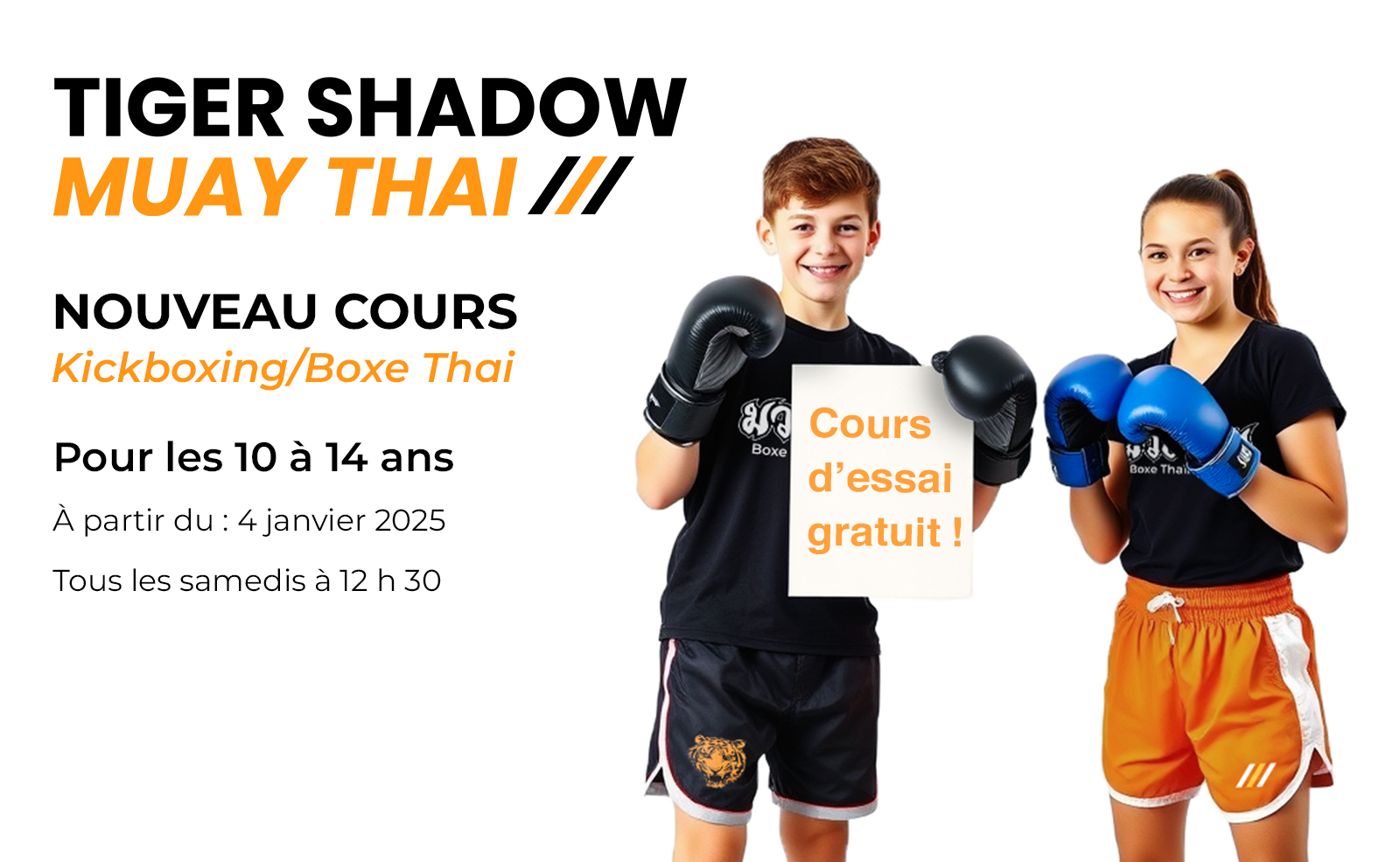 Enfants Mignons De Boxe Thaïlandaise Luttant Contre Le Genou | Vecteur