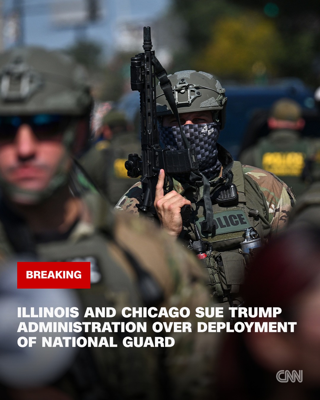 CNN - BREAKING: The state of Illinois and Chicago sue Trump ...