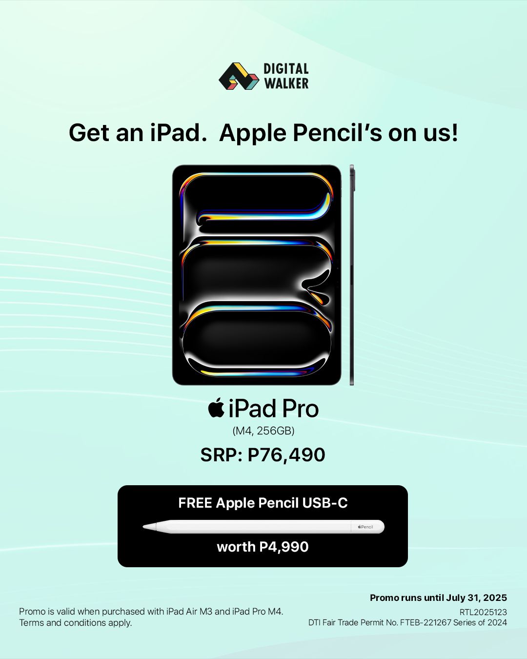 Digital - The price dropped, and the vibes went up. 🌀 ️ iPad Pro M4 is ...