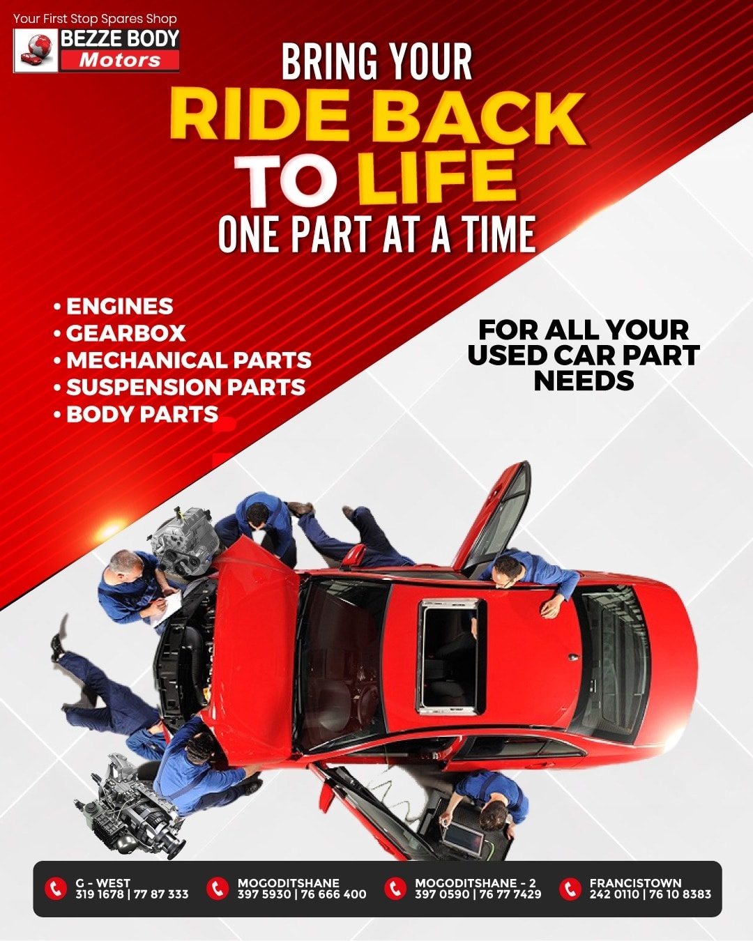 BEZZE - Looking for Affordable Used Car Parts? We have top-quality ...