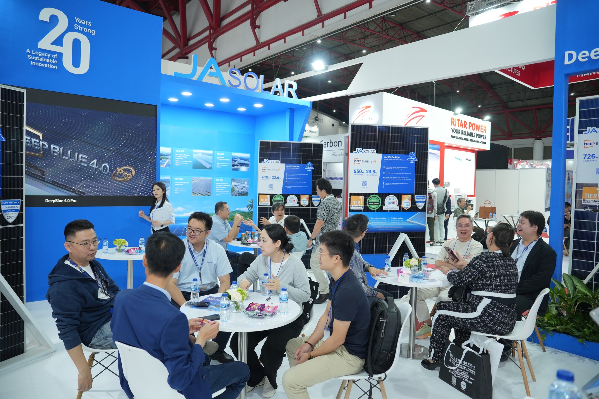 JA Solar - 🌞 At our booth A2G2-01 at Solartech Indonesia... | Facebook