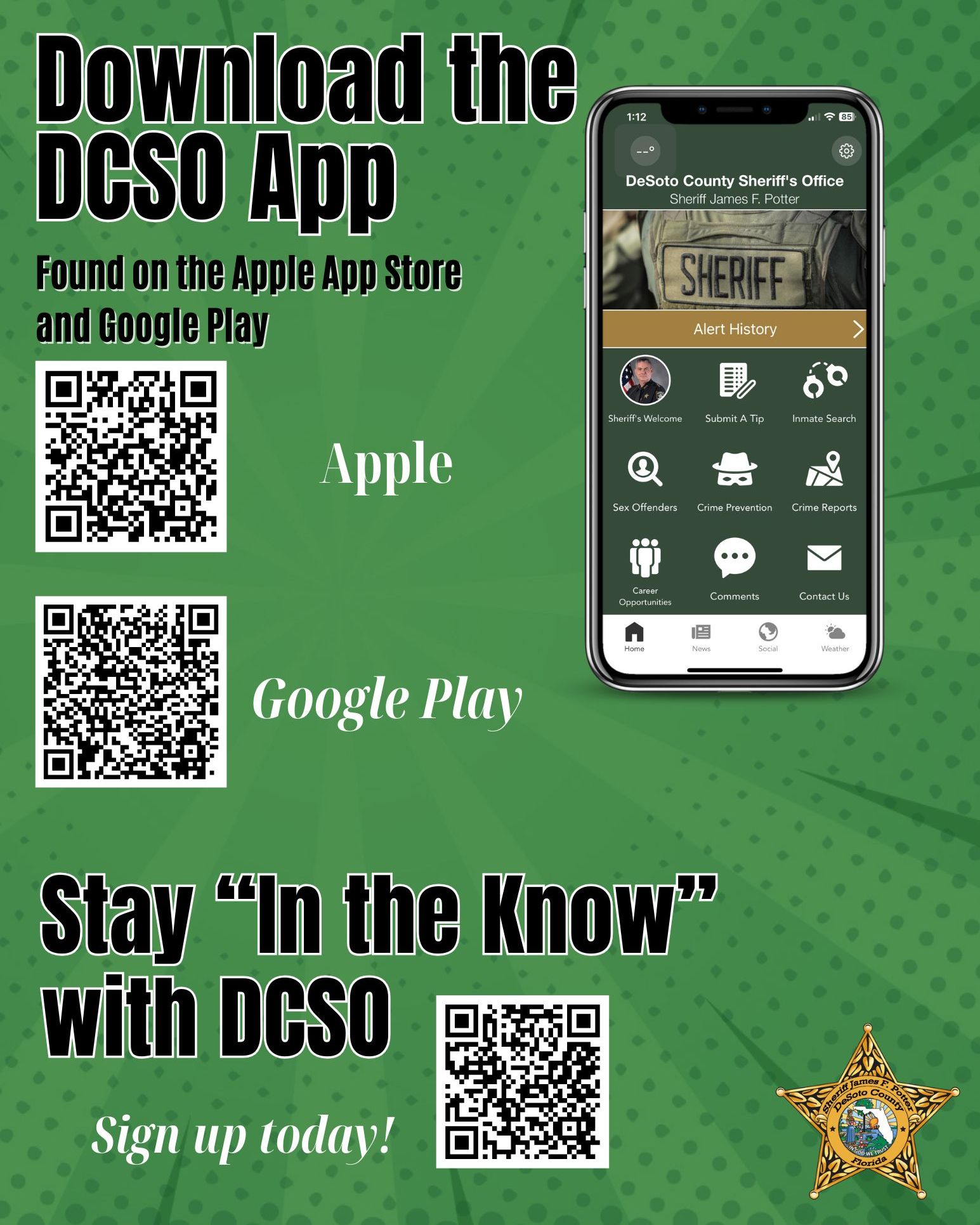 DeSoto - 📲 Stay Connected with DCSO! Families, stay safe and informed ...