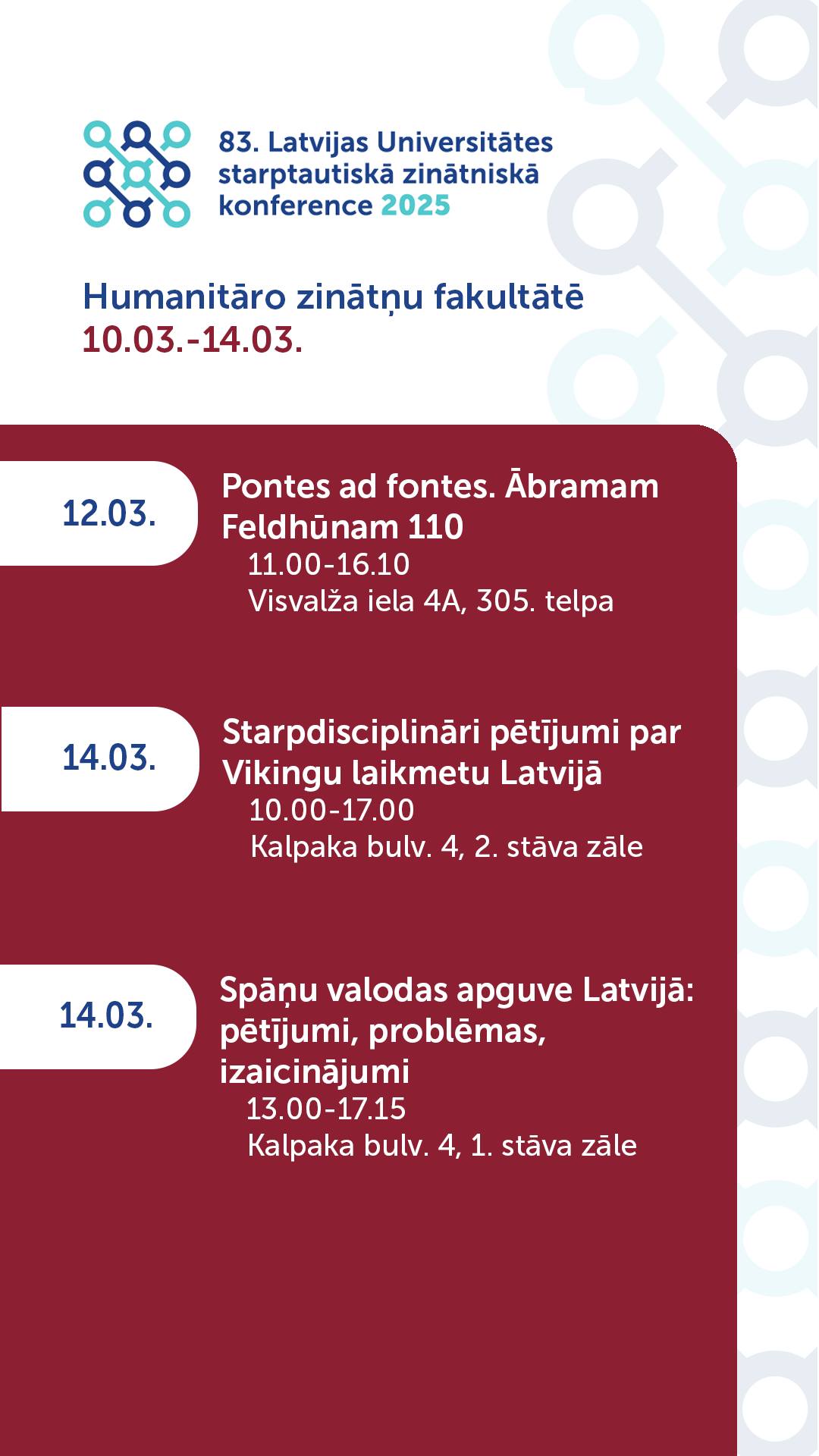 Latvijas - 🌟 Aicinām apmeklēt kādu no LU 83. starptautiskās zinātniskās ...