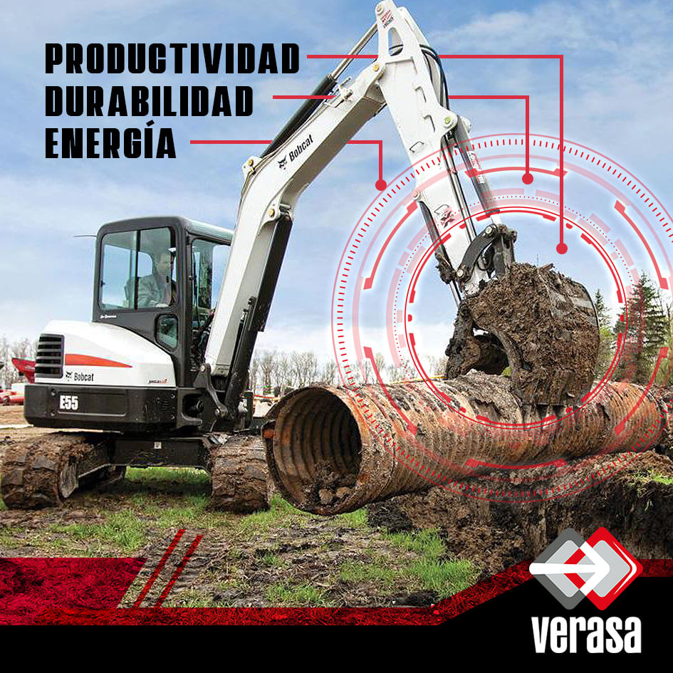 Para todo terreno #Bobcat es la... - Verasa Maquinaria