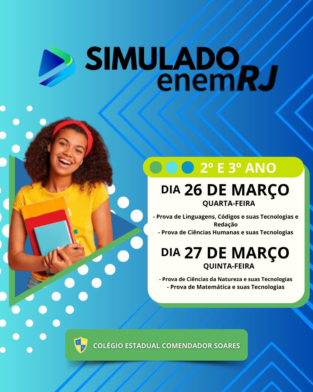 C. E.Comendador - 🎯📚 SIMULADO ENEM RJ - ESTUDO PLAY 📚🎯 Alunos do 2º e ...