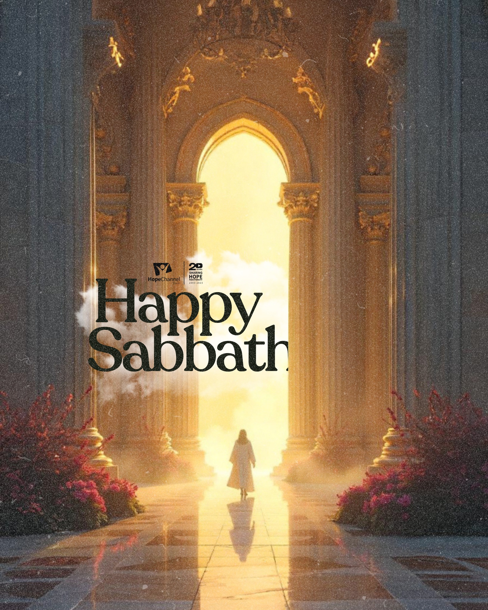HopeChannel - Heaven’s gates swing open wide, Sabbath stands there as ...