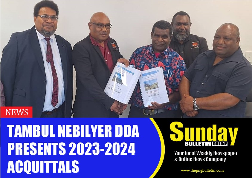 news TAMBUL Nebilyer District Development Authority (DDA) has presented its 2023 to 2024 acquittals to the Department of Implementation and Rural Development (DIRD). Read more: https://thepngbulletin.com/news/tambul- nebilyer-dda-presents-2023-2024