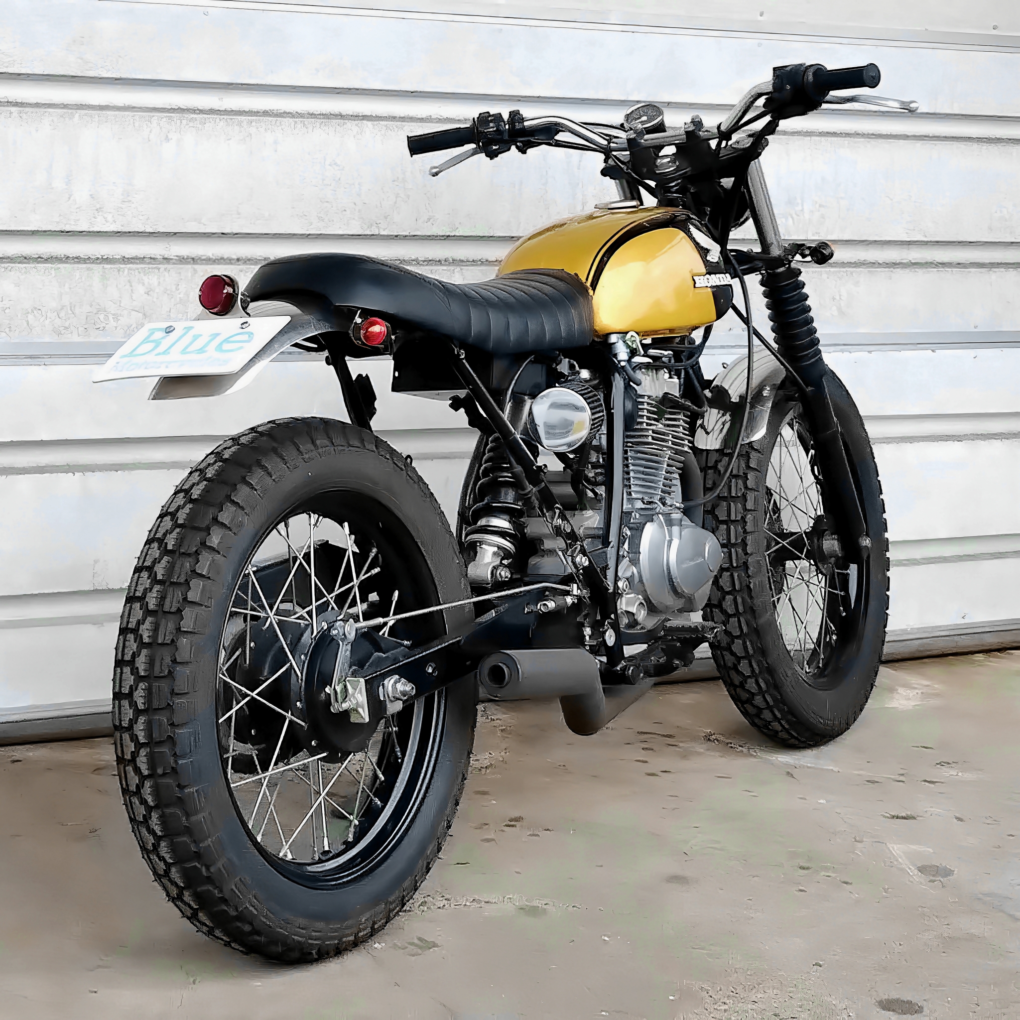 Honda FTR 223 by @bluemotorcycles #Honda #FTR223 #motorcycles