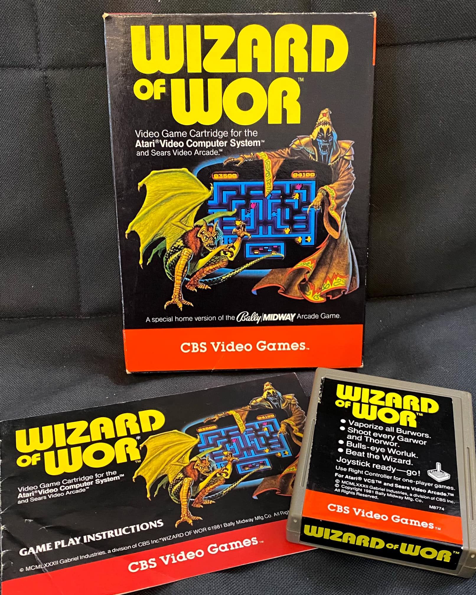 Today's Atari 2600 game Wizard of Wor! What are your memories