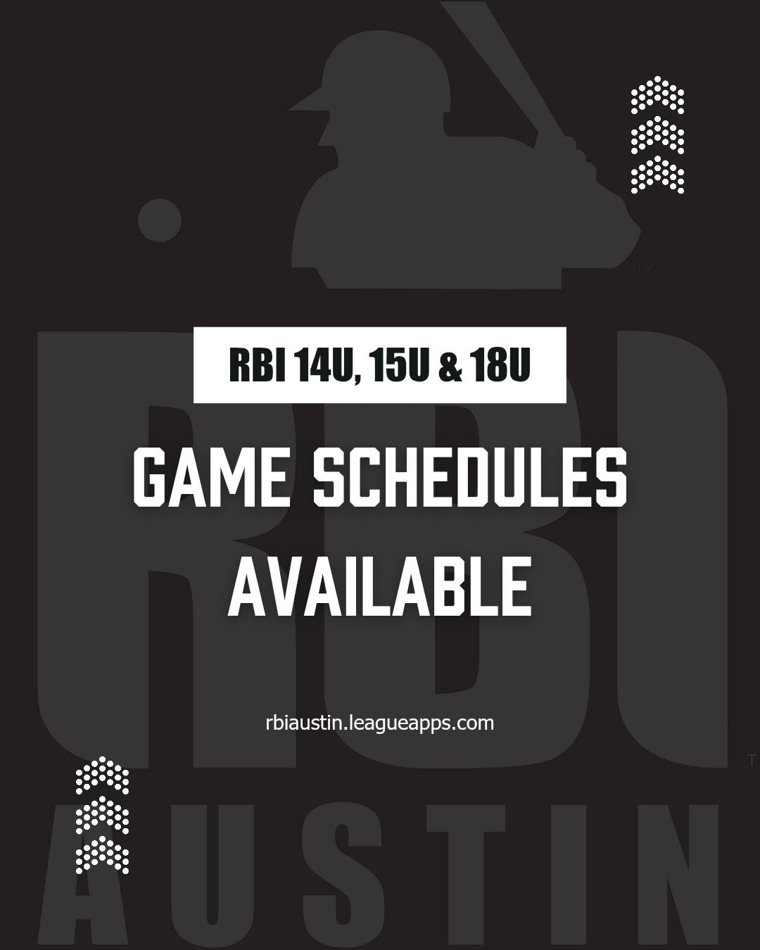 RBI - The game schedules for the 2025 RBI Baseball & Softball Summer ...