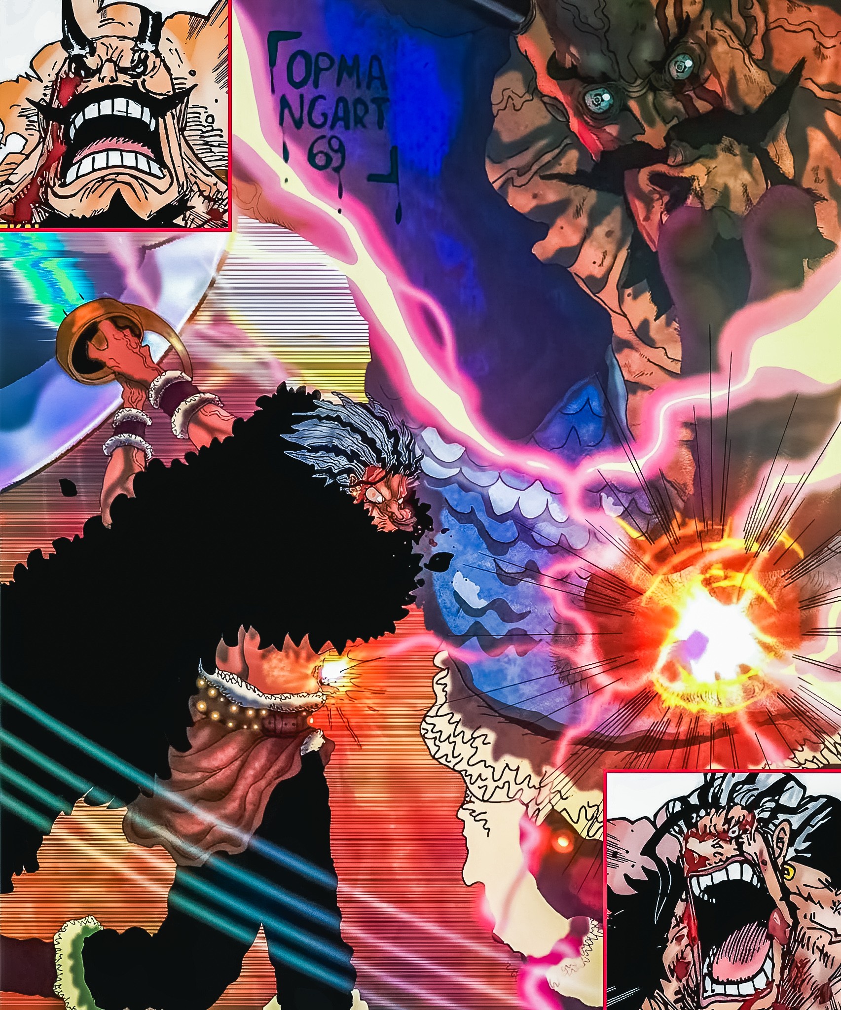 Nakama's - El final de la extraña amistad entre el Rey Harald y Rocks D ...