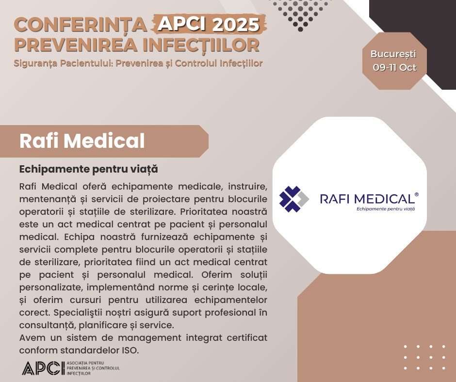⚜️ Sponsor Corner ⚜️ #APCI2025 🔵Suntem onorați să anunțăm că Rafi ...