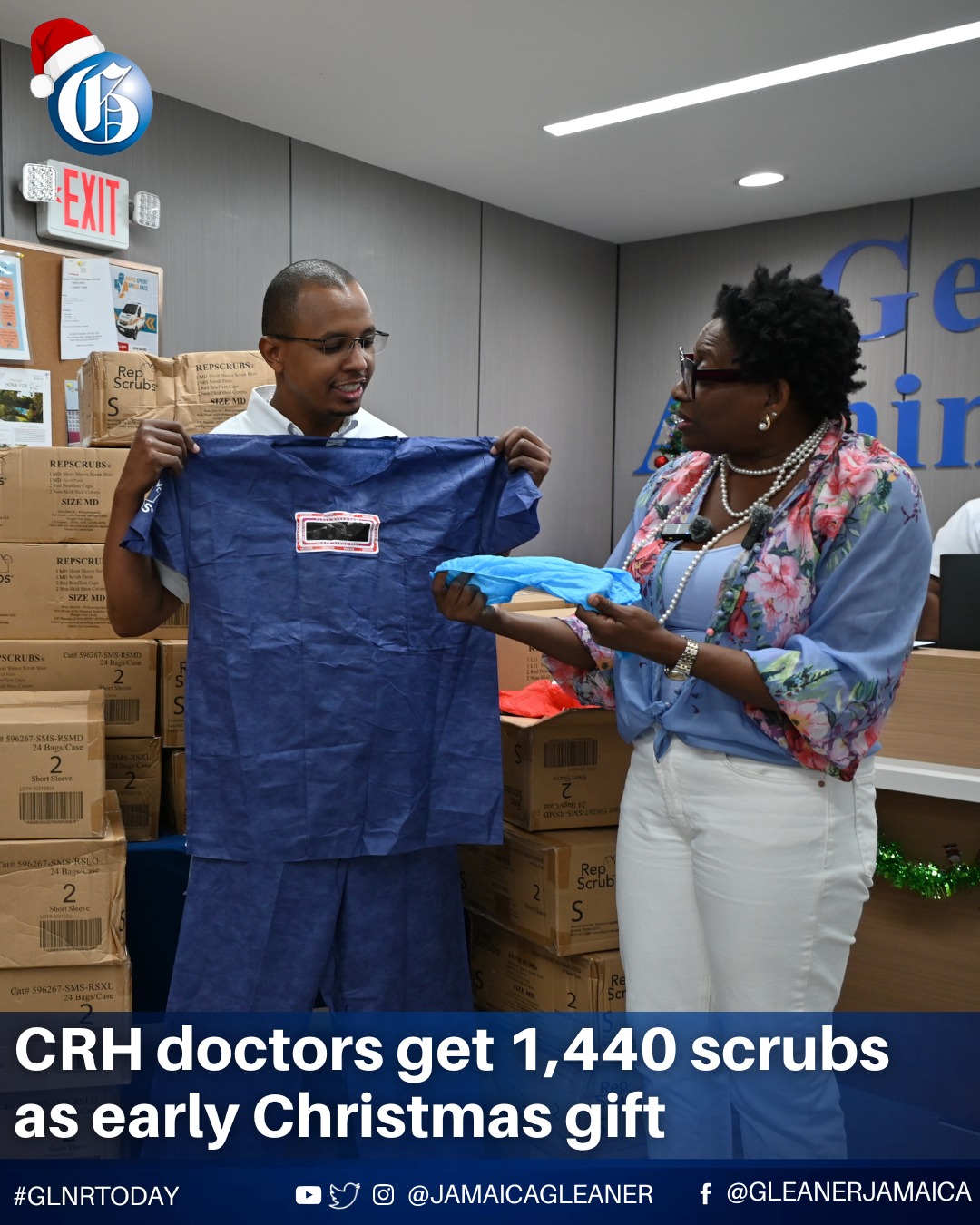 Jamaica - Doctors and nurses at the Cornwall Regional Hospital in ...
