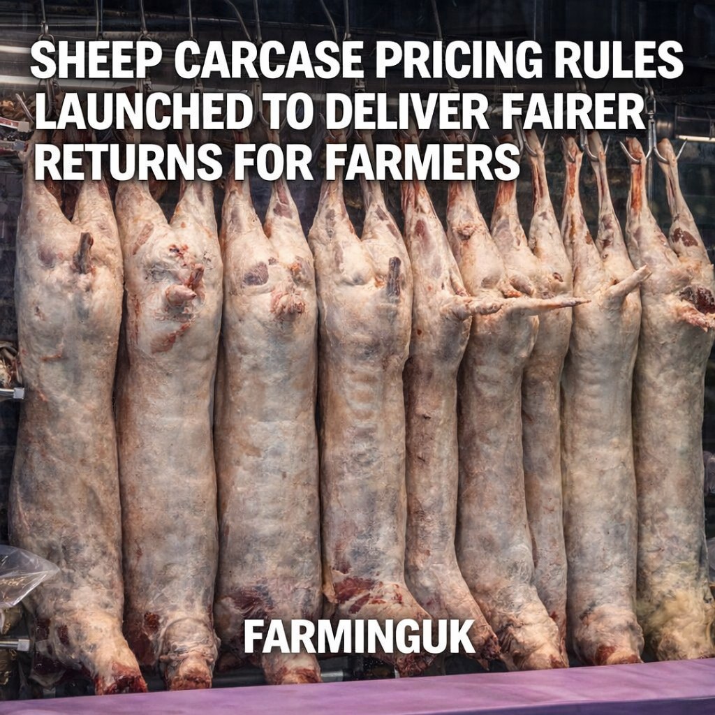 FarmingUK - 🐑 New sheep carcase grading rules are live. Mandatory ...