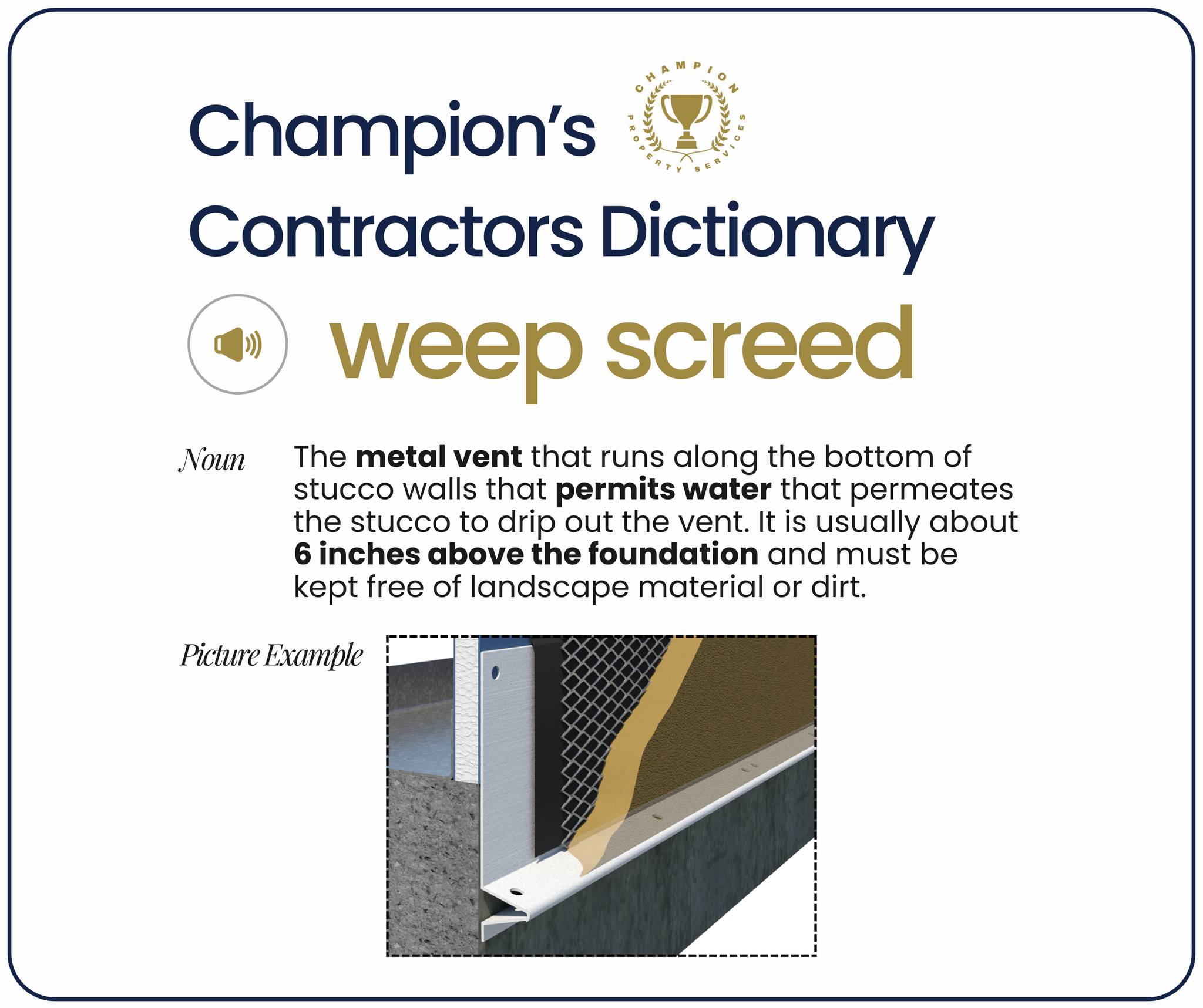 Champion - Did you know that many stucco leaks can be solved by fixing ...