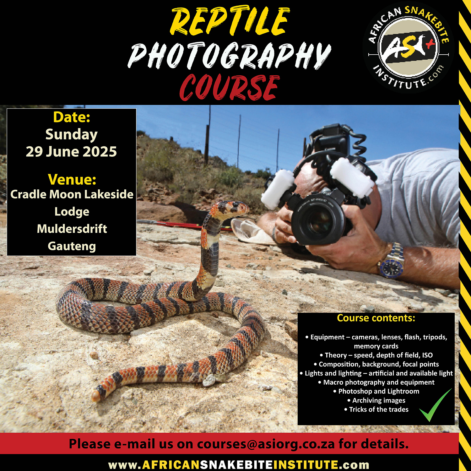 African Snakebite Institute - Well done to all those who got today’s ID ...