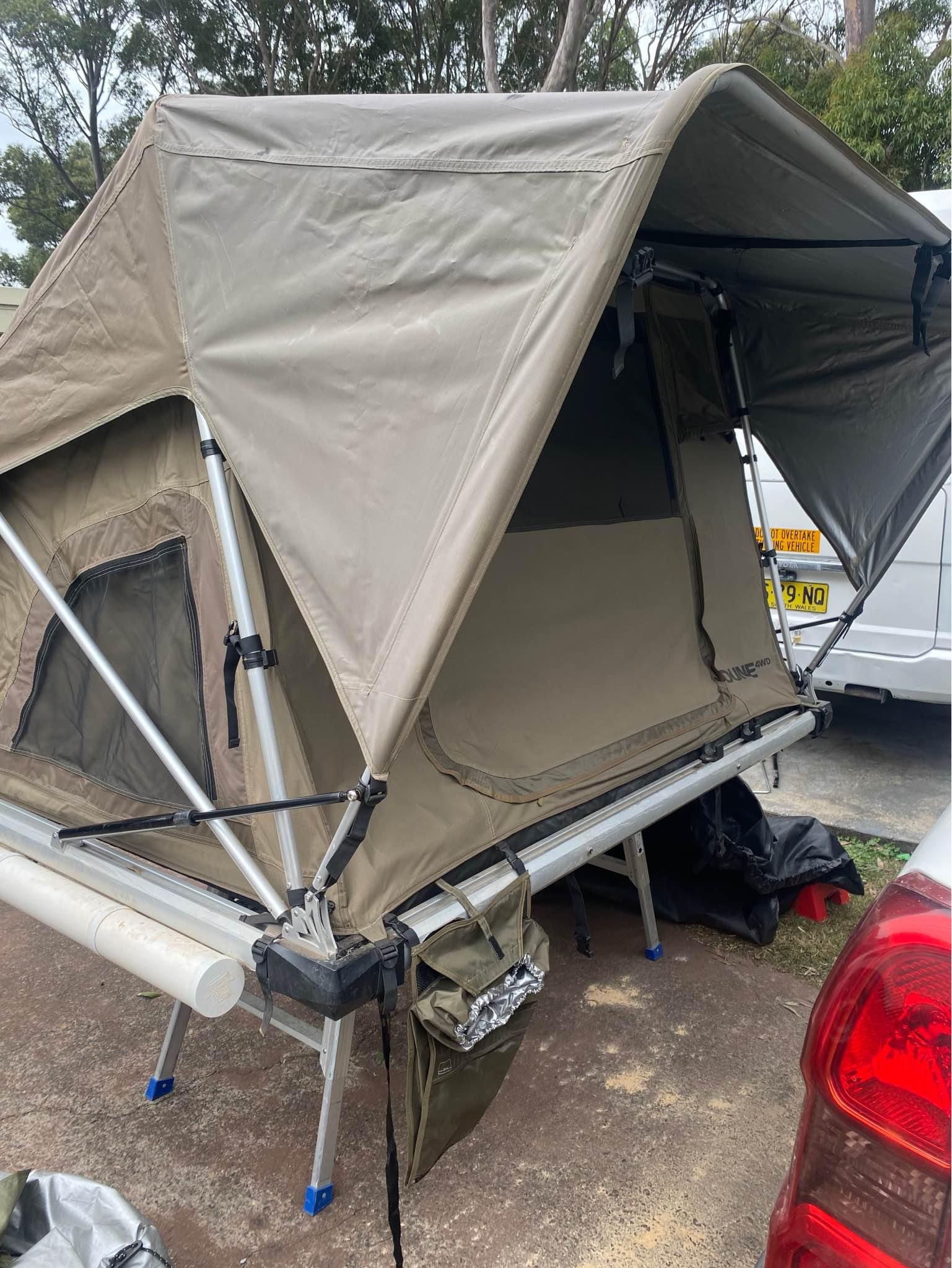 Dune 4wd Stretcher Stretcher Tent Queen Dune 4WD Mat Grey Queen