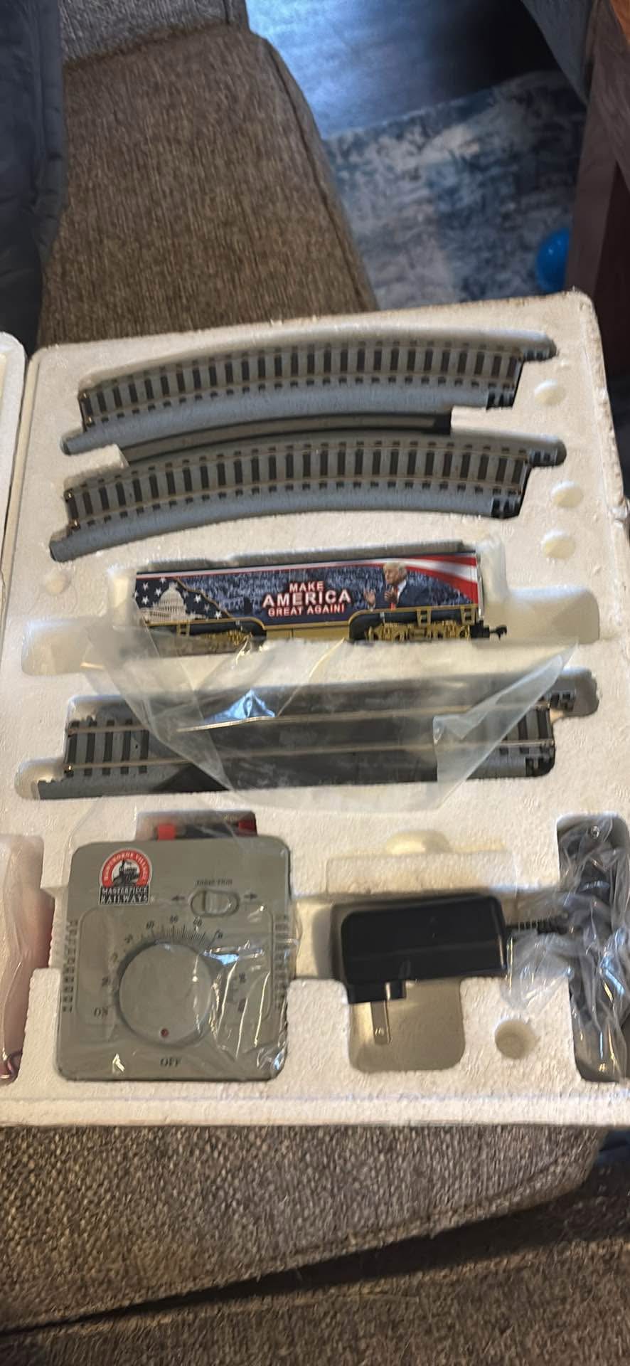 Trump 45th president make America great train set - Model Railroads ...