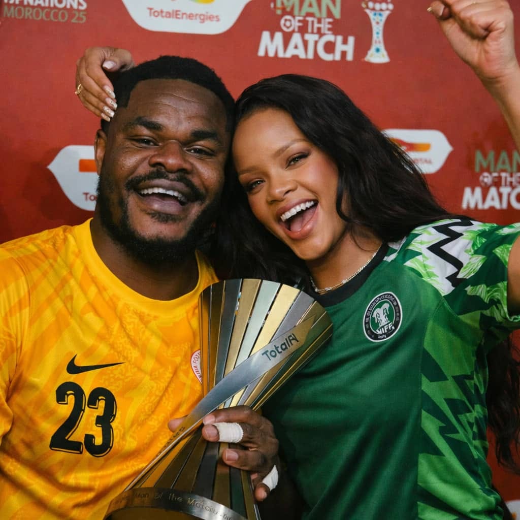 Daughter - Congratulations to Stanley Nwabali. American music star ...