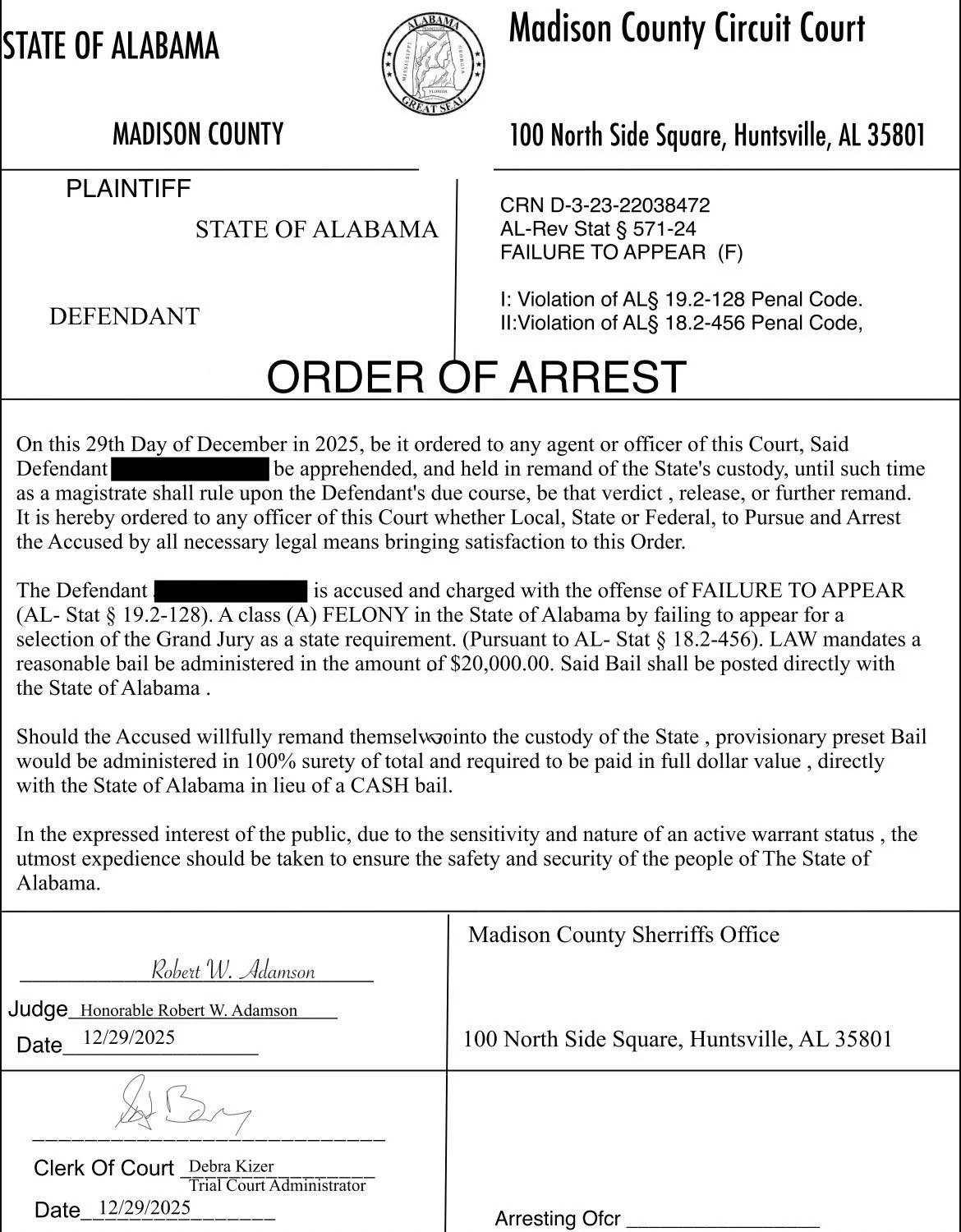 Madison - 🚨FOR IMMEDIATE RELEASE🚨 Madison County County Sheriff’s ...