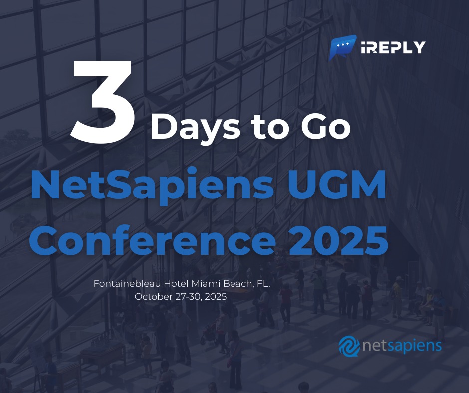 IReply - Only 3 days to go until the NetSapiens UGM Conference 2025 ...