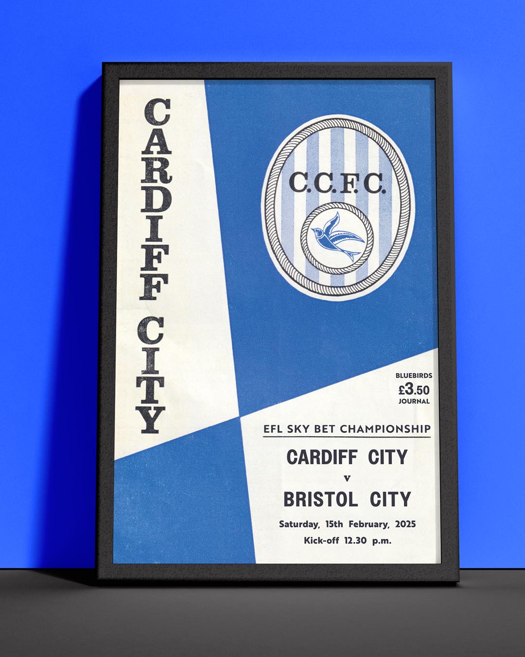 A cover inspired by our European Cup Winners' Cup run in 1968
