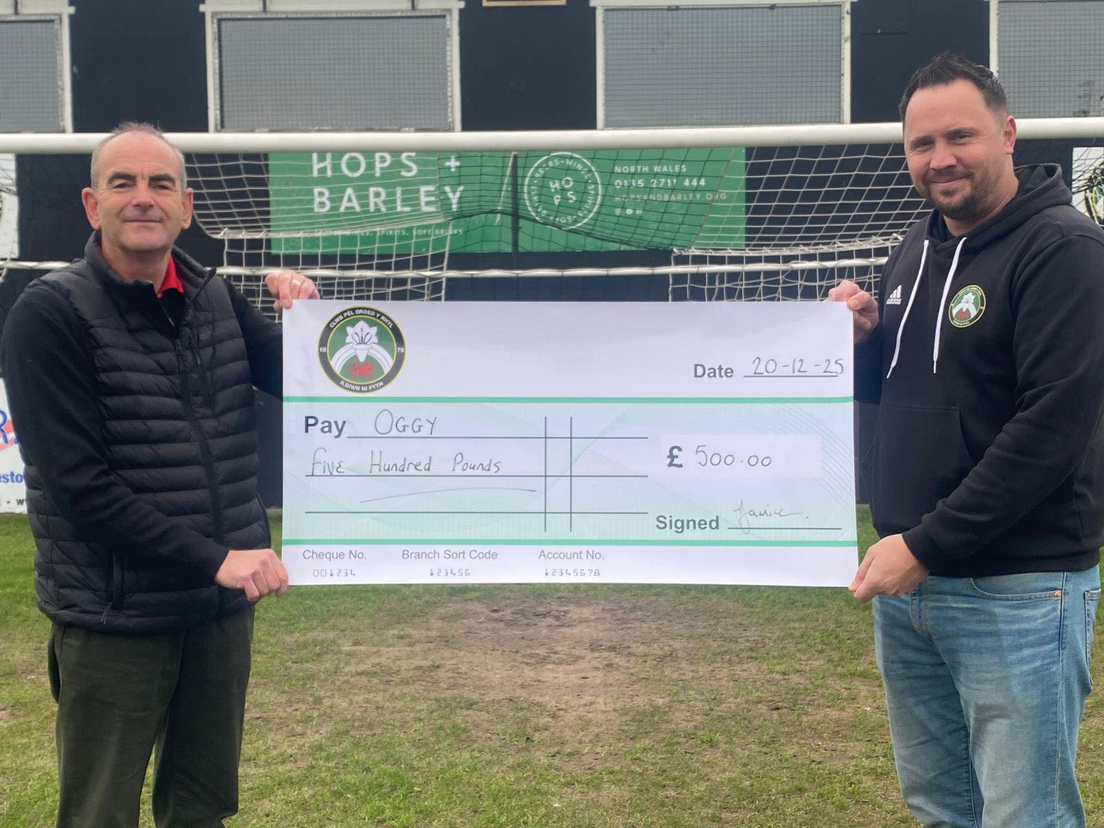 🎉 CONGRATULATIONS, Oggy!... - The Rhyl Football Club Official | Facebook