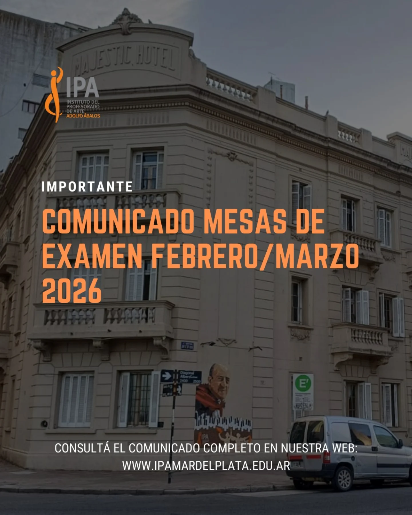 Instituto - COMUNICADO MESAS DE EXAMEN FEBRERO/MARZO 2026 https ...