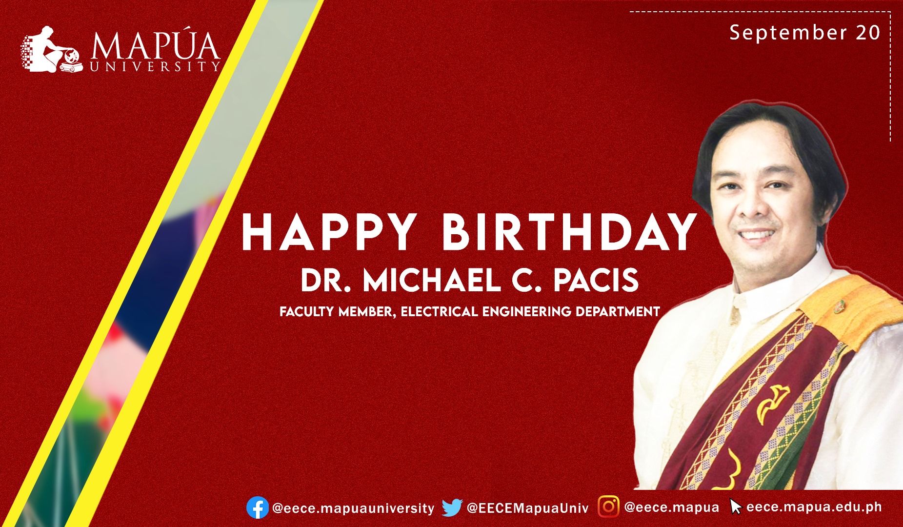 Happy Little-Bit-Late Birthday to Engr. Cyrel Manlises and Dr. Michael ...