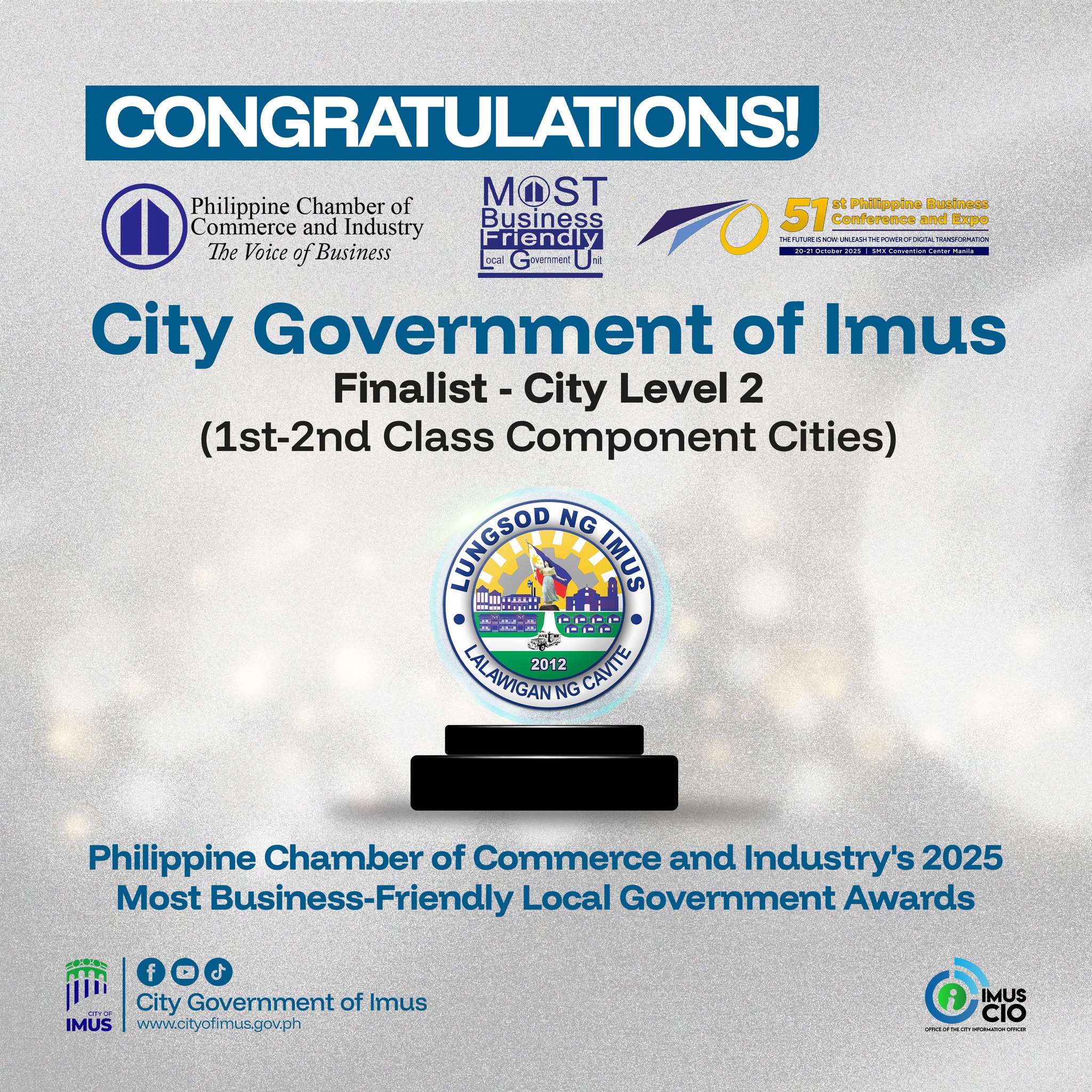 City - 𝐈𝐦𝐮𝐬, 𝟐𝟎𝟐𝟓 𝐌𝐨𝐬𝐭 𝐁𝐮𝐬𝐢𝐧𝐞𝐬𝐬-𝐅𝐫𝐢𝐞𝐧𝐝𝐥𝐲 𝐋𝐆𝐔 𝐅𝐢𝐧𝐚𝐥𝐢𝐬𝐭 Napabilang ang ...