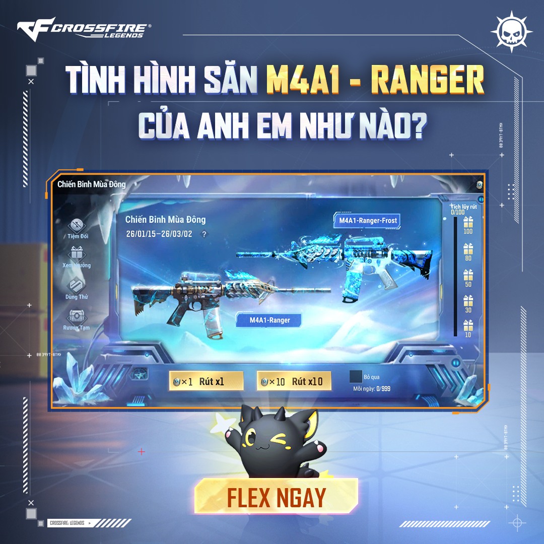 ️ TÌNH HÌNH SĂN M4A1-RANGER CỦA ANH... - CrossFire: Legends | Facebook