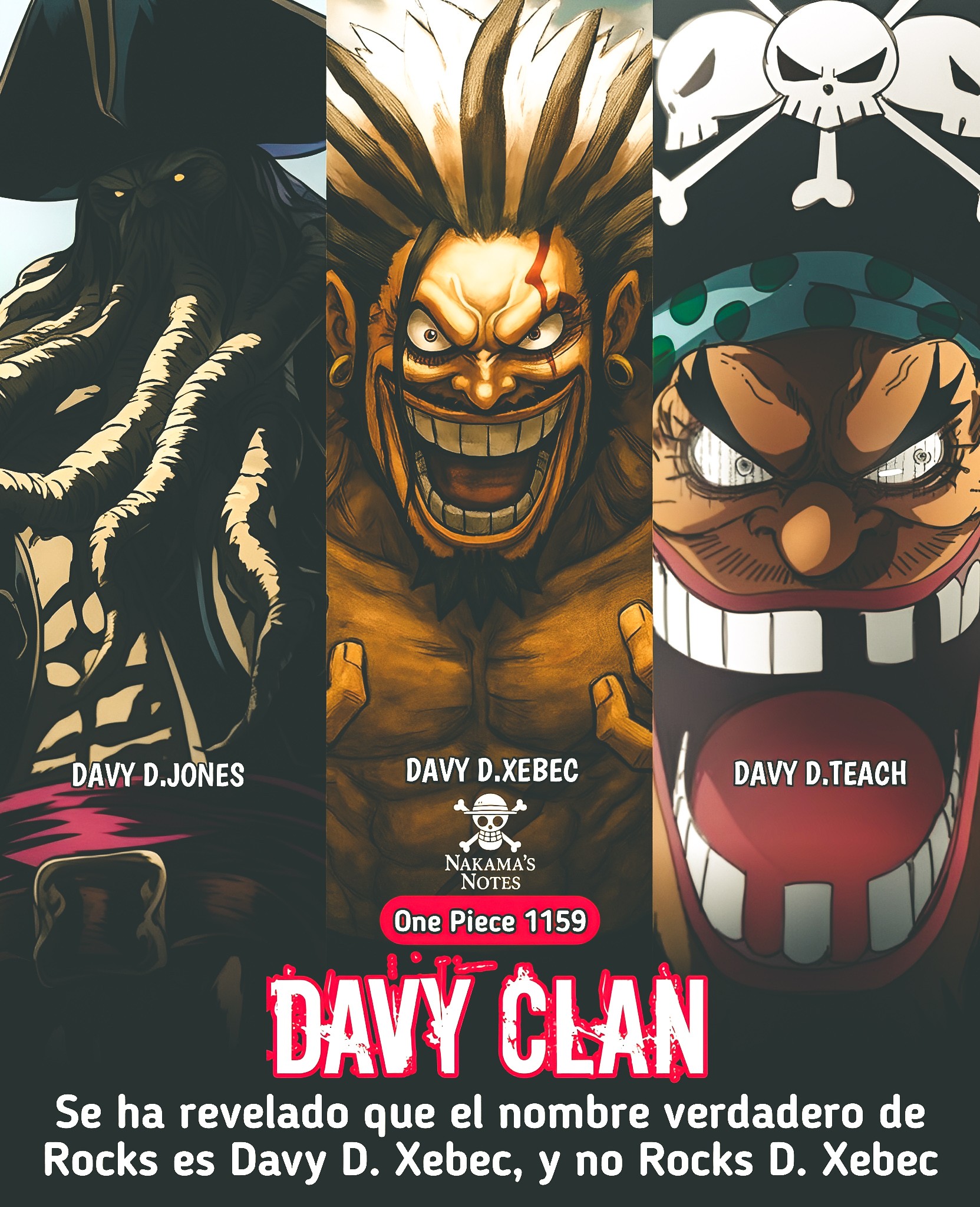 Nakama's - En el capítulo 1159 del manga, finalmente se reveló uno de ...