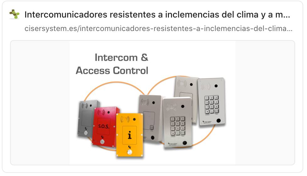 Ciser System | Madrid