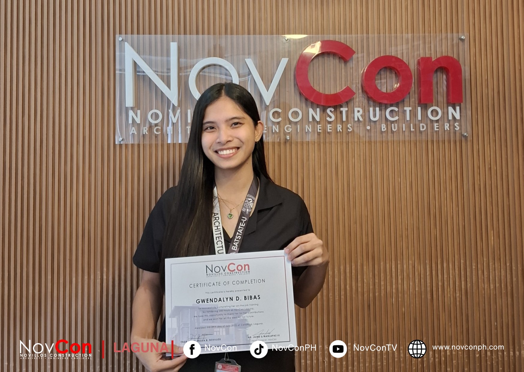 To our interns from... - Novillos Construction Company | Facebook