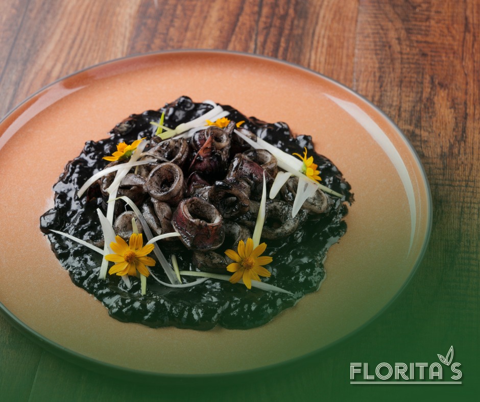 Florita's - Deep, rich flavors in every bite-Pusit ala Negra, a ...