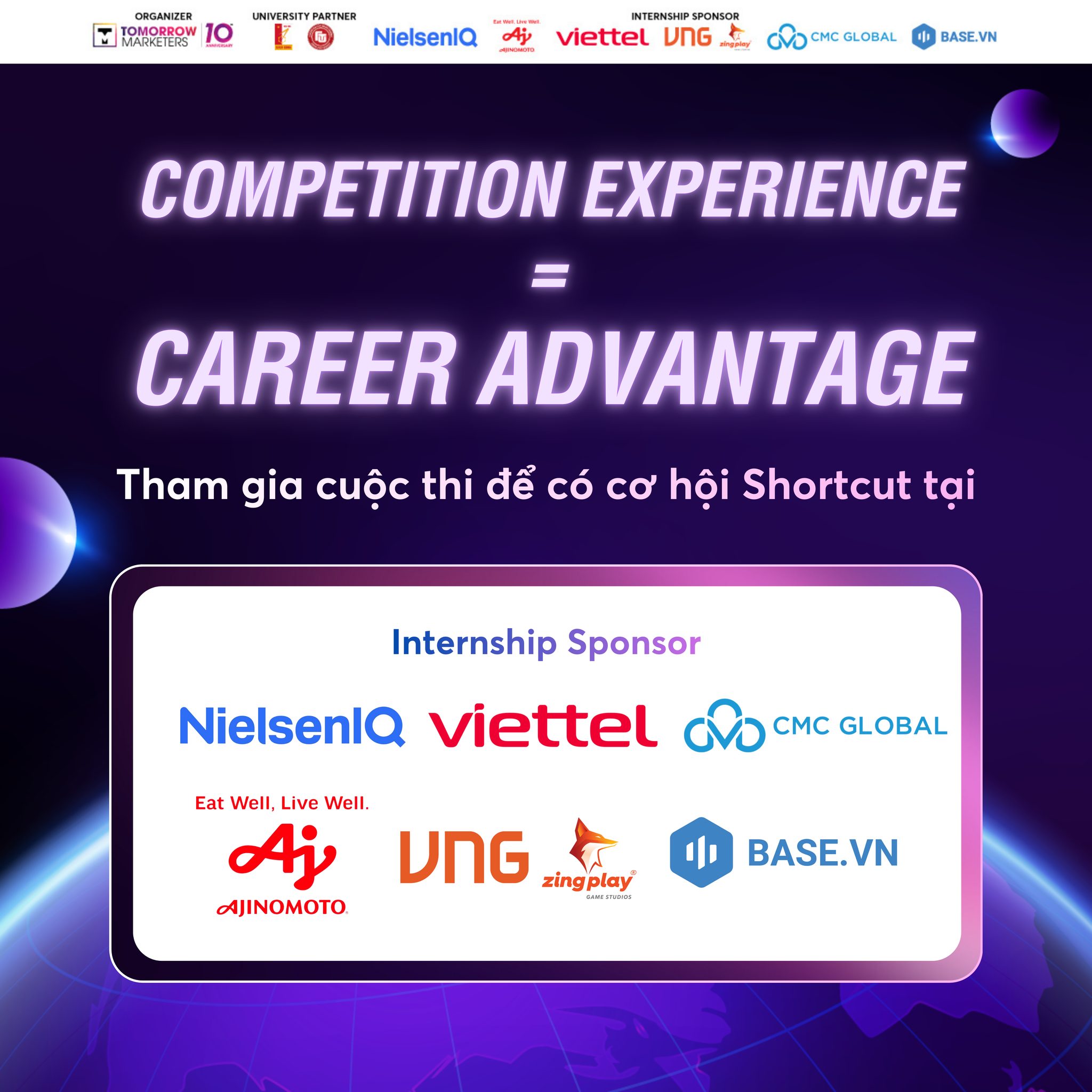 Tomorrow - 🚀 BIẾN TRẢI NGHIỆM CUỘC THI THÀNH LỢI THẾ SỰ NGHIỆP VỚI CƠ ...