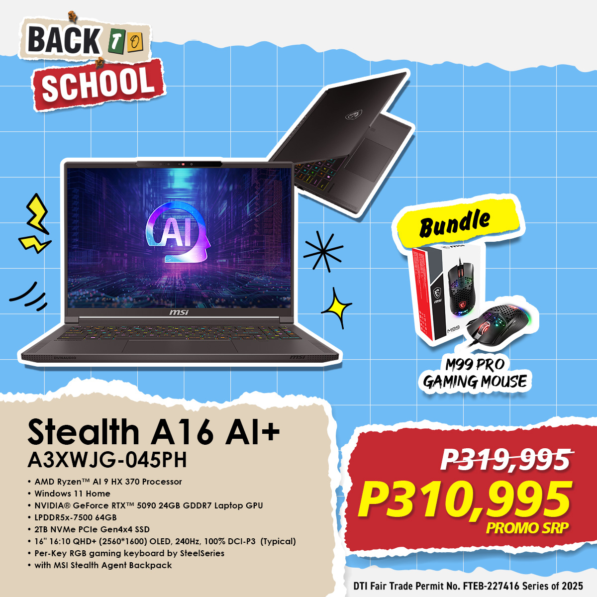 MSI Gaming - Duo treat for a power combo! Buy any of the selected AMD ...