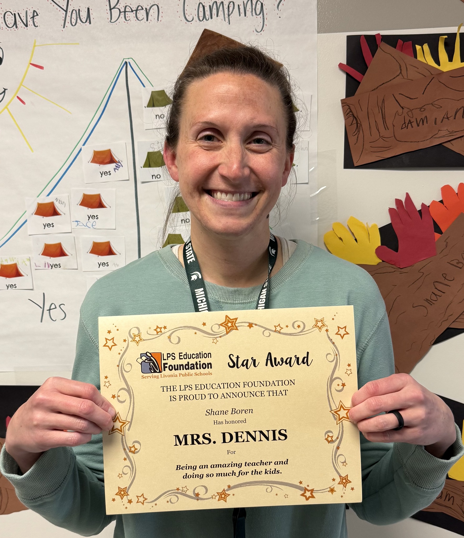 LPS Education Foundation honors Nicole Dennis with Star Award