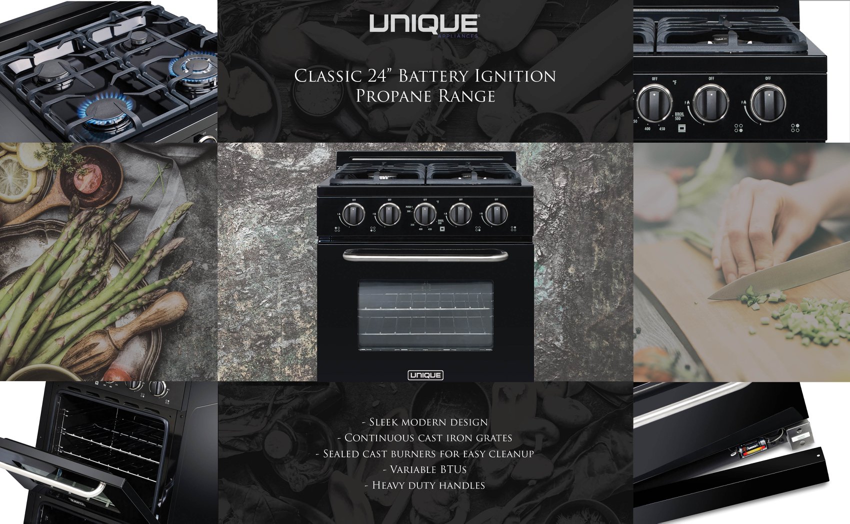 The Unique 24” Classic off-grid ranges... - Unique Appliances | Facebook