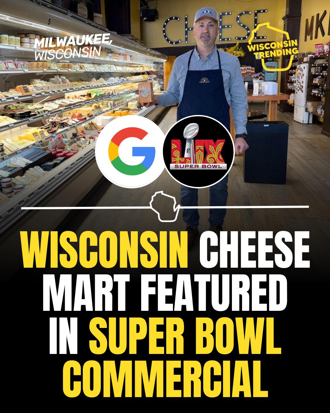 Wisconsin Trending - Wisconsin Cheese Mart will be featured in a 30 ...