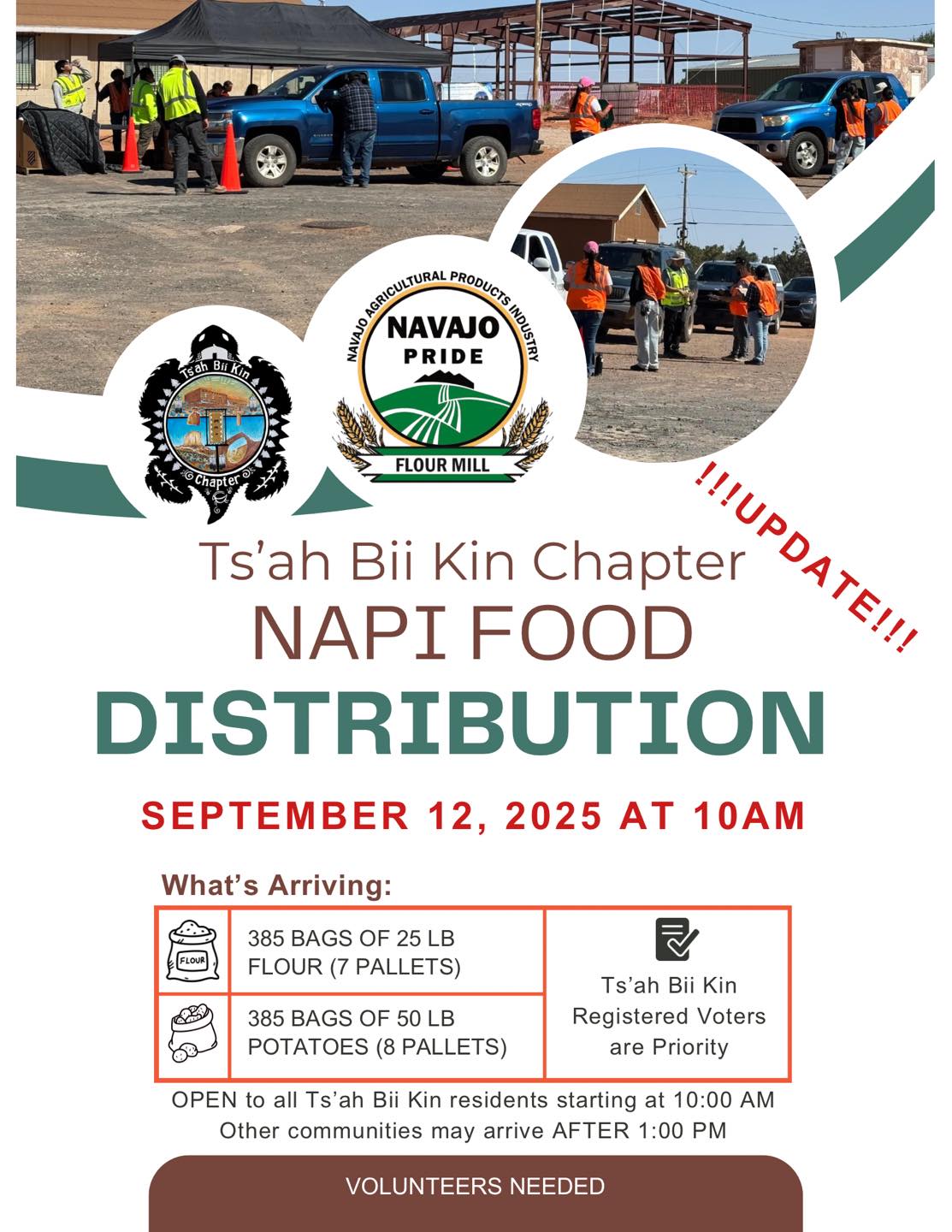 Ts'ah Bii Kin Chapter Community Bulletin