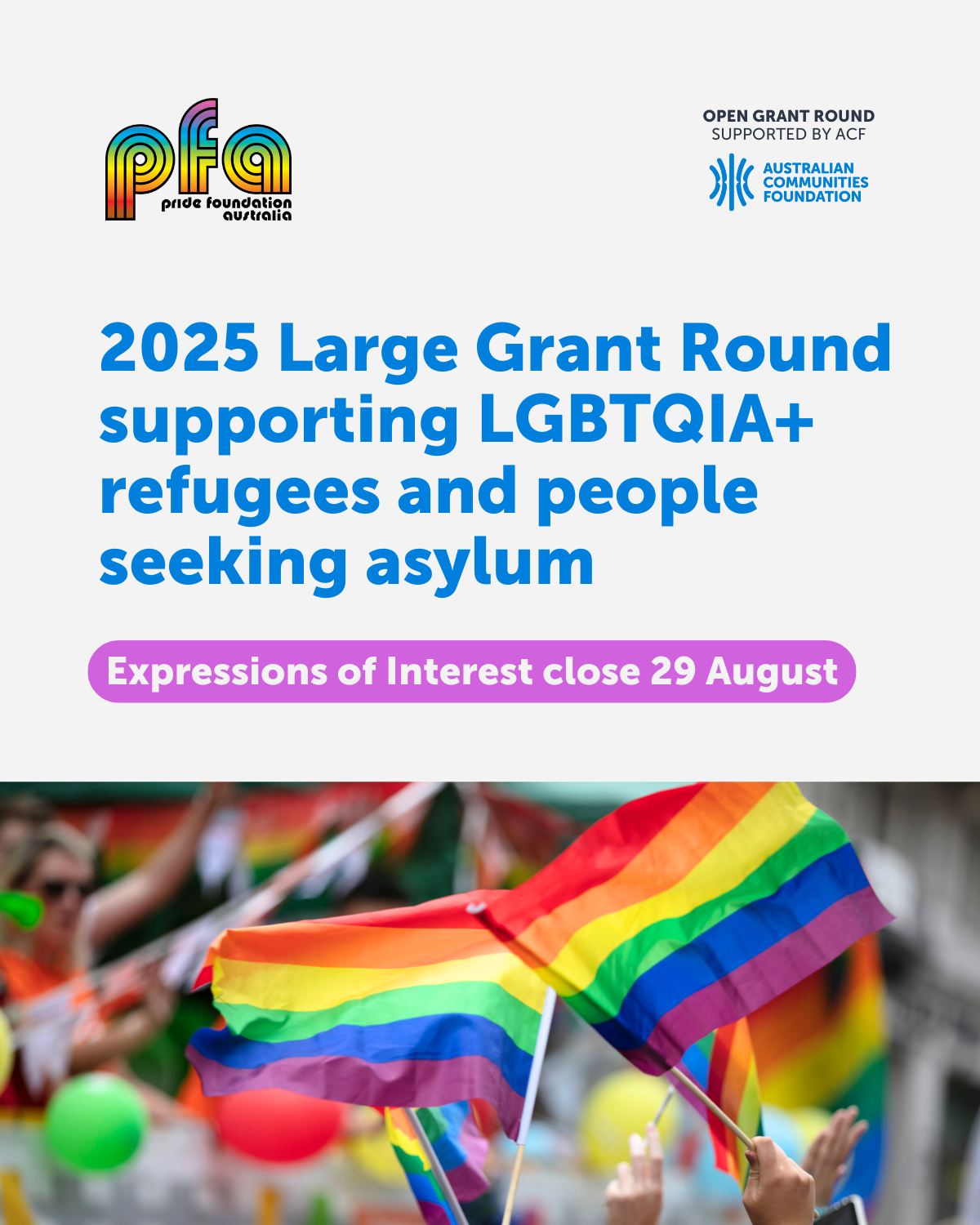 Australian - Expressions of interest are now open for Pride Foundation ...
