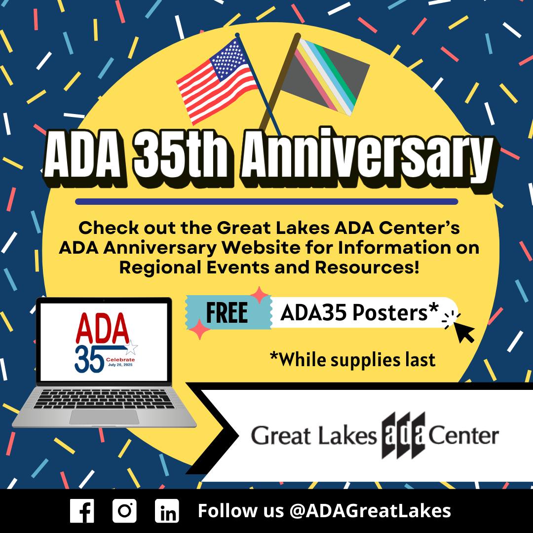 Great - This year marks the 35th Anniversary of the Americans with ...