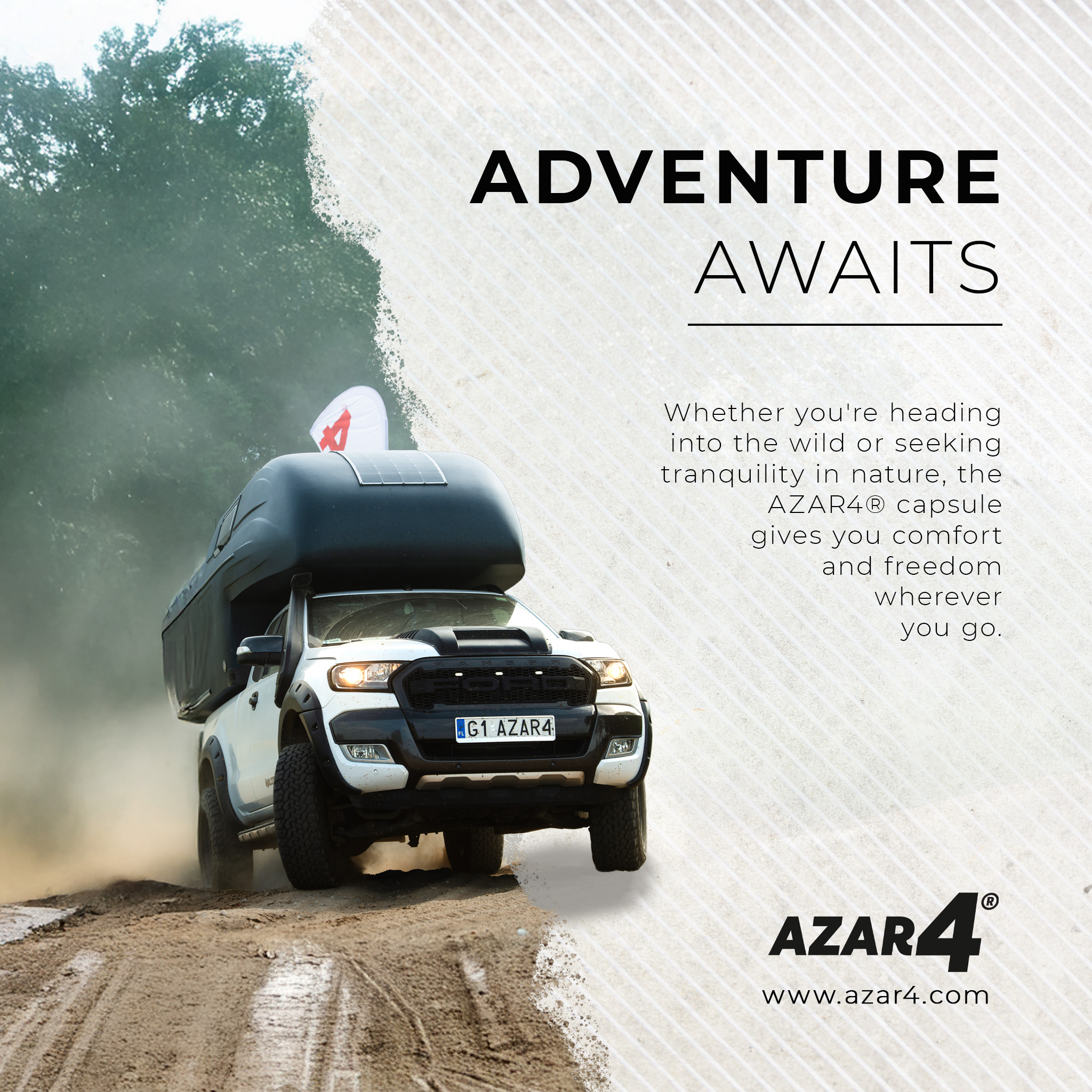 AZAR4 - Pickup Camper | Gdansk