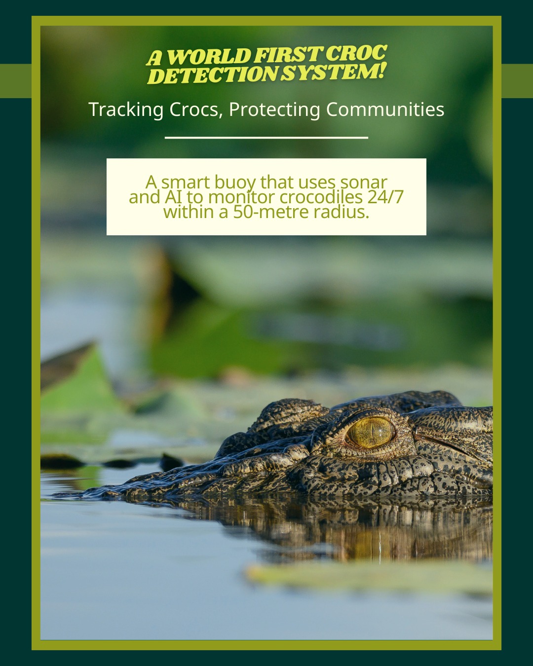 When AI Meets Crocs, Safety Wins 🐊... - Advance Queensland | Facebook