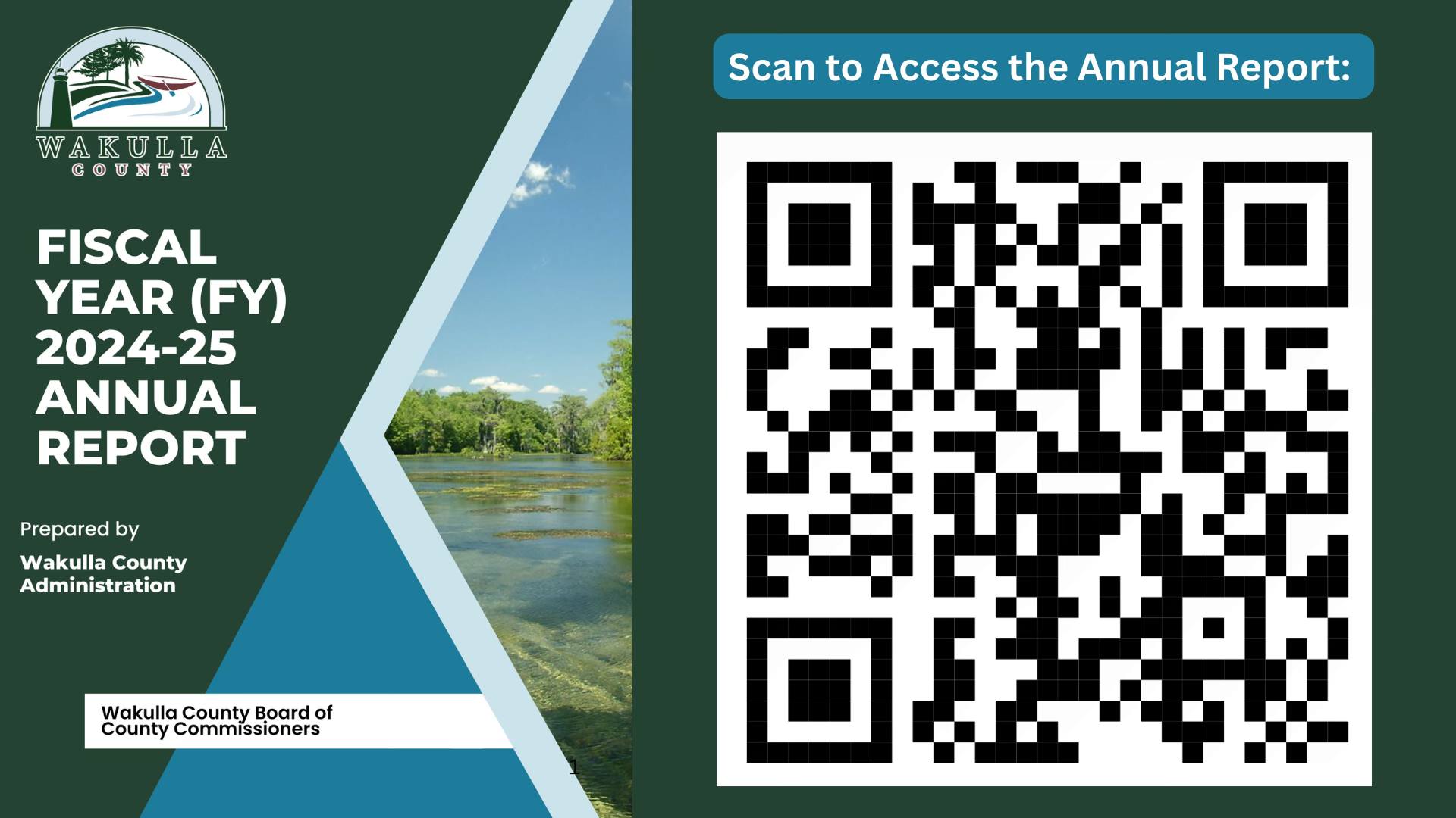 The Wakulla County Fiscal Year 2024–25 Annual Report is now available ...
