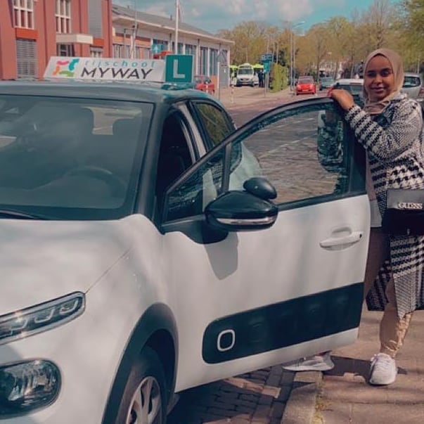 Yess vandaag is Sihaam mugtaar in 1... - Rijschool My Way