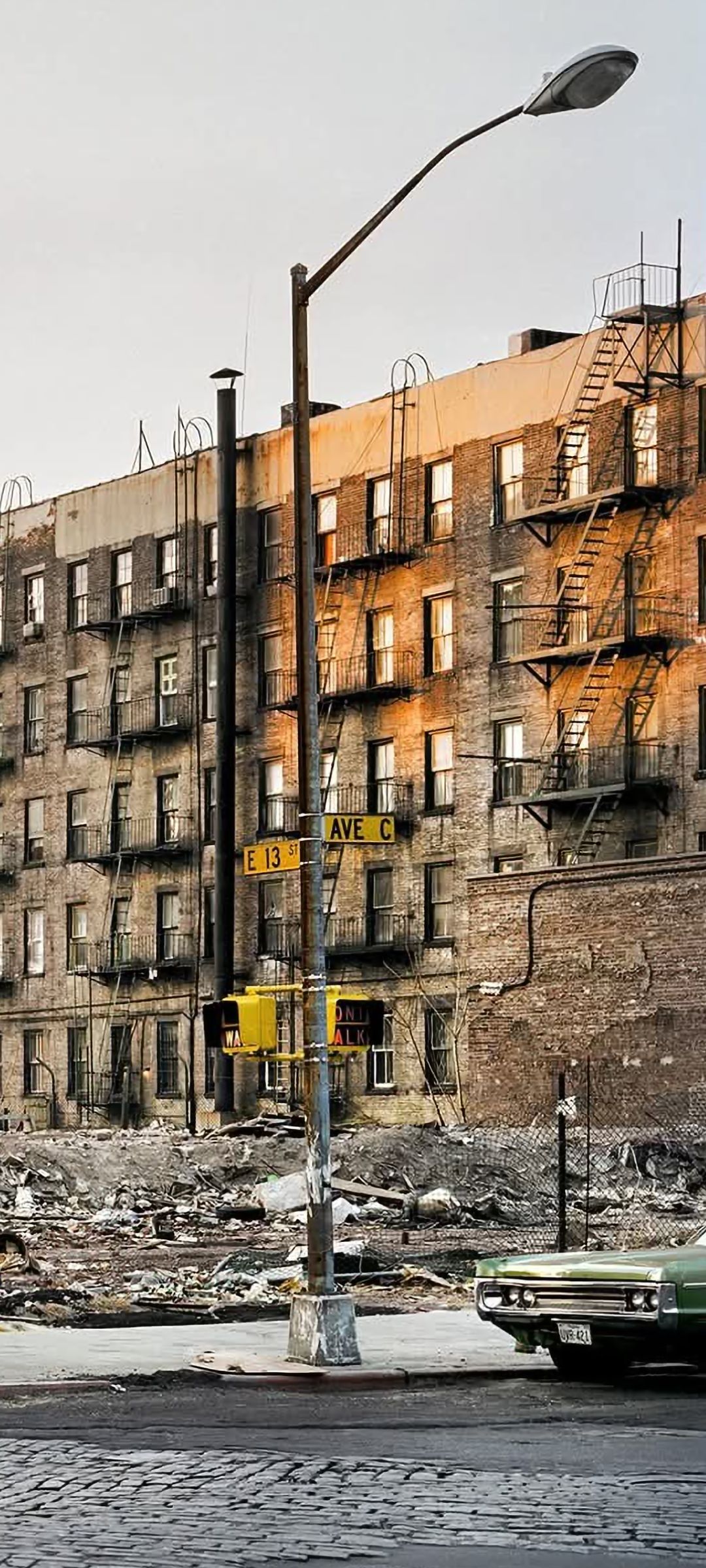 1983 photo of Dead End block in Alphabet City