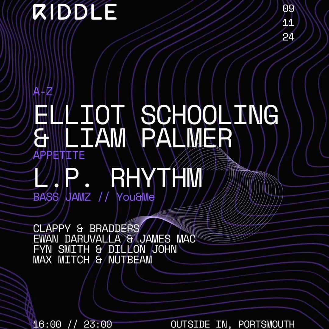 Outside-In - Bring the energy and prepare to be blown away! RIDDLE’s ...